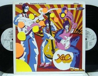 XTC - Oranges & Lemons (USED 2LP) - NAT RECORDS