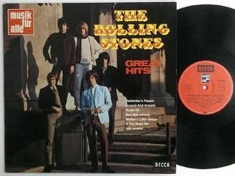 THE ROLLING STONES - Great Hits : German (USED LP) - NAT RECORDS