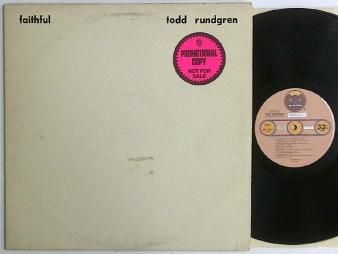 TODD RUNDGREN - Faithful (USED LP) - NAT RECORDS