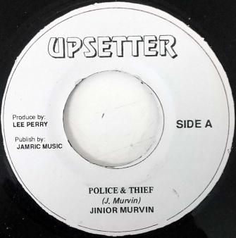 Jinior Murvin– Police & Thief 7インチレコード JUNIOR MURVIN - Police & Thief (USED 7