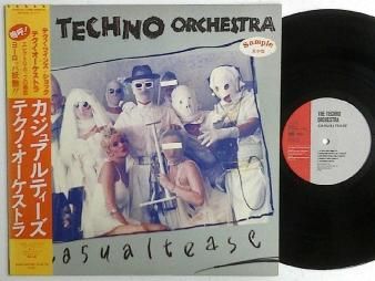 THE TECHNO ORCHESTRA - Casualtease : Japanese (USED LP