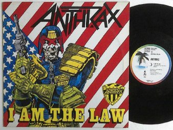 ANTHRAX - I Am The Law : Japanese (USED 12