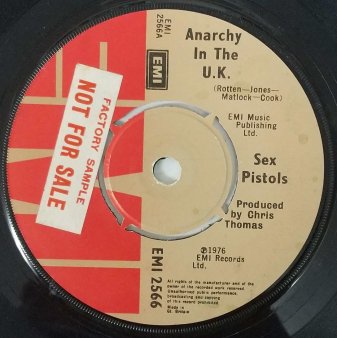 SEX PISTOLS - Anarchy In The U.K. (USED 7