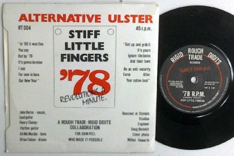 STIFF LITTLE FINGERS - Alternative Ulster (USED 7