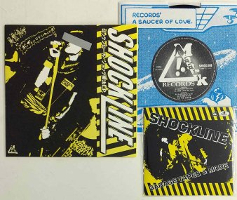 SHOCK LINE/ロックンロールショック療法 EP+CD - レコード