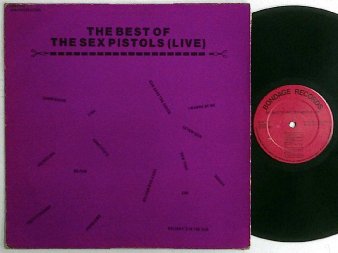 SEX PISTOLS - The Best Of The Sex Pistols Live (USED LP) - NAT RECORDS