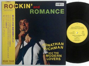 JONATHAN RICHMAN AND THE MODERN LOVERS - Rockin' And Romance : Japanese  (USED LP) - NAT RECORDS