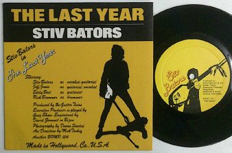 STIV BATORS - It's Cold Outside (USED 7) - NAT RECORDS