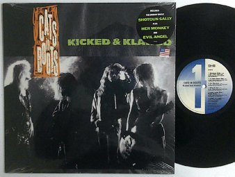 CATS IN BOOTS - Kicked u0026 Klawed (USED LP) - NAT RECORDS