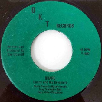 DANNY AND THE DREAMERS - Share / Run Around Again (DEADSTOCK 7 