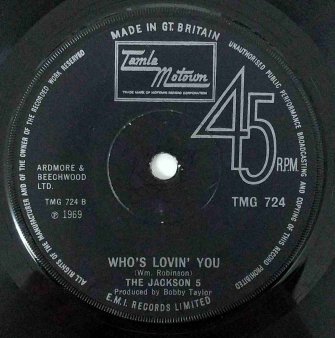 THE JACKSON 5 - I Want You Back (USED 7