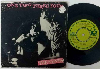THE SAINTS - One Two Three Four (USED 7
