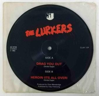 THE DRAGS / 45×3 レコード THE LURKERS - Drag You Out (USED 7