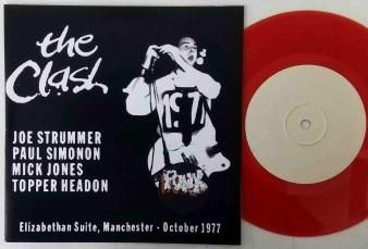 THE CLASH - Elizabethian Suite, Manchester - October 1977 : Red