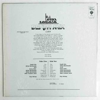 Afrika Bambaataa (1983) Death Mix - Live !!! [12