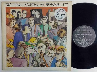 RUTS - Grin And Bear It (USED LP) - NAT RECORDS