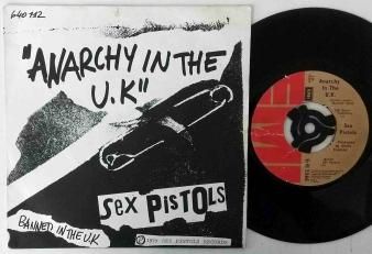 7インチ☆SEX PISTOLS☆Anarchy In The U.K. UK