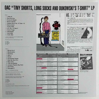 OAC - Tiny Shorts Long Socks And Dukowski's T-Shirt (Ltd.300 LP