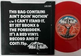 JET BRONX & THE FORBIDDEN - Ain't Doin' Nothin' (USED 7