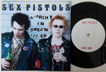 SEX PISTOLS - Anarchy In Sweden '77 EP (Ltd.200 7