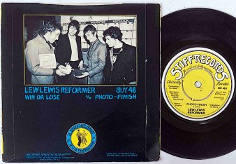 LEW LEWIS REFORMER - Win Or Lose / Photo-Finish (USED 7