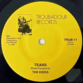 THE KIDDS - Tears / Just The Way It Is (USED 7