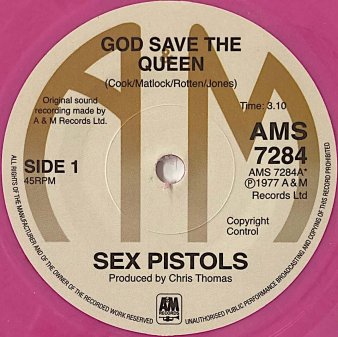 sex オファー pistols god save the queen レコード