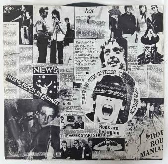 EDDIE AND THE HOT RODS - Fish 'N' Chips (USED LP) - NAT RECORDS