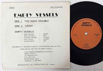 EMPTY VESSELS - Too Much Trouble (USED 7