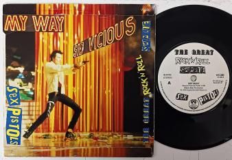 日本盤７インチ セックス・ピストルズ　Sex Pistols My Way シド Totally Vinyl Records || Sex Pistols - My way (vocal-Sid