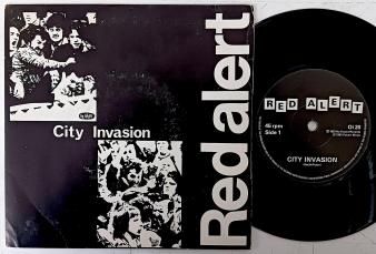 RED ALERT/  80's Oi PUNK  レコード2枚 RED ALERT - City Invasion (USED 7