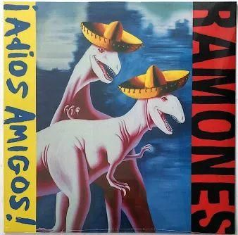 Ramones ADIOS AMIGOS LPレコード UKオリジナル盤 RAMONES - Adios Amigos! (LP) - NAT RECORDS