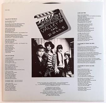 GENERATION X - Valley Of The Dolls (USED LP) - NAT RECORDS