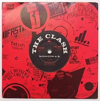 THE CLASH レコード　10inch THE CLASH / MIKEY DREAD - Hitsville U.K. / Radio One (USED 7