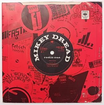 THE CLASH / MIKEY DREAD - Hitsville U.K. / Radio One (USED 7