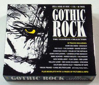 VA - Gothic Rock : The Ultimate Collection (5CD BOX) - NAT RECORDS