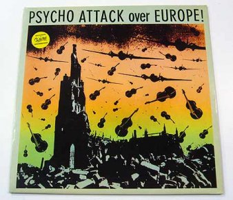 VA - Psycho Attack Over Europe! (USED LP) - NAT RECORDS