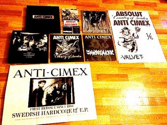 ANTI CIMEX - Swedish Hardcore 1986 - 1993 (Ltd.150 Color 3LP + 7