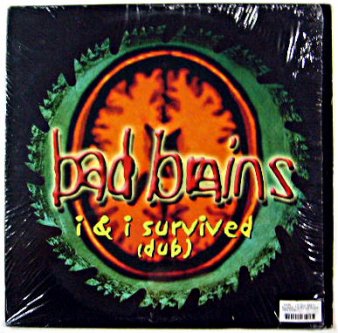 BAD BRAINS - I & I Survived (Dub) (USED LP) - NAT RECORDS