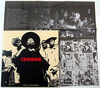 LOS CRUDOS - Doble LP Discografia (Ltd.2000 2LP) - NAT RECORDS