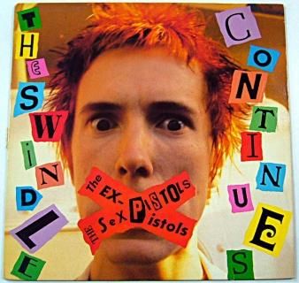 SEX PISTOLS / THE EX PISTOLS - The Swindle Continues (USED LP 