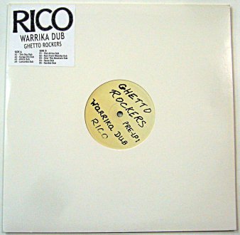 RICO - Warrika Dub : Ghetto Rockers (USED LP) - NAT RECORDS