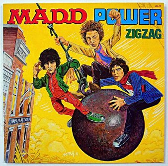ZIGZAG - Madd Power (USED LP) - NAT RECORDS