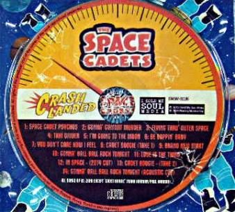 THE SPACE CADETS - Crash Landed (CD) - NAT RECORDS