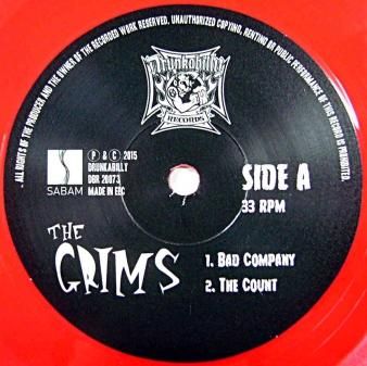 THE GRIMS - Bad Company EP (Ltd.500 Color 7