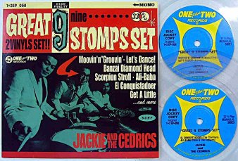 JACKIE AND THE CEDRICS - Great 9 Stomps Set!! (USED 2x Color 7