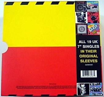 THE CLASH - The Singles (USED 7” x 19 Box) - NAT RECORDS