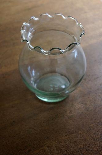 ☆小さめな金魚鉢 ガラス瓶 - 昭和レトロ雑貨 古道具 アミックス レトロ