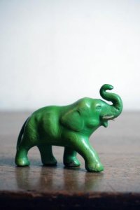 ★小さな緑の象