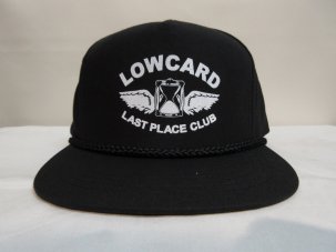 LOWCARD Last Place Club All Canvas Snapback ブラック